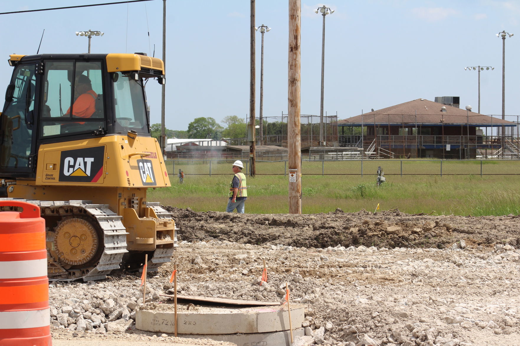 Construction near planned Yorkville town square
